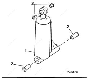 0434037 - tilt assist cylinder touch trim