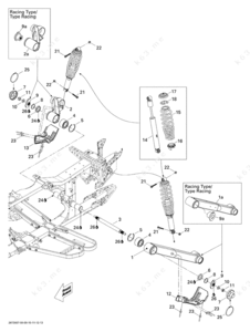05 outlander rear suspension diagram