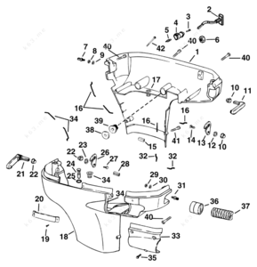0586074 - tilt trim switch