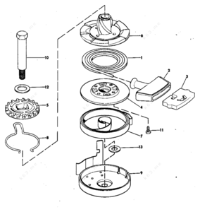 15 hp evinrude motor parts
