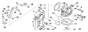 150 evinrude carburetor linkage diagram