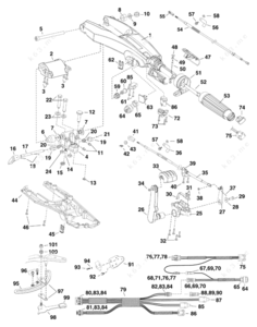 1542 long tiller diagram parts