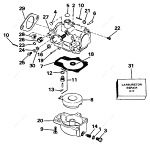 17086059 carburetor assembly diagram