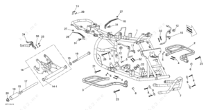 1840 case skid steer hydraulic hose