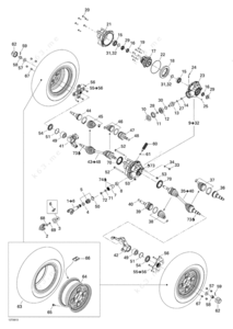 1930 model a 2 tooth steering box exploded diagram