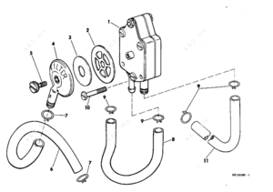 1968 evinrude 6802r fuel connector