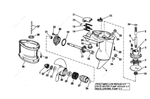 1970 johnson outboard parts