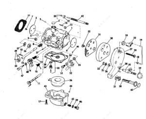 1971mercruiser 888 parts diagram