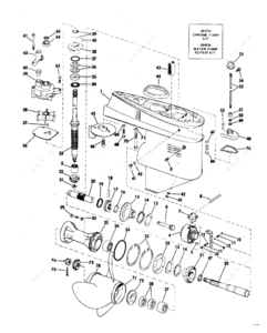 1972 johnson 8 hp recoil parts diagram