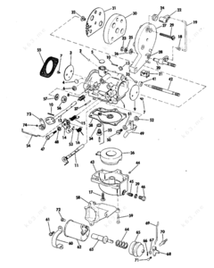 1973 70hp evinrude outboard linkage diagram