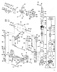 1973 omc power tilt diagram