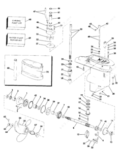 1976 35 hp johnson outboard schematic