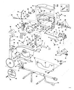 1977 55 hp johnson starter cable diagram
