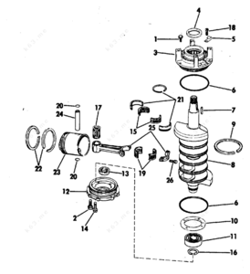 1977 evinrude omc key