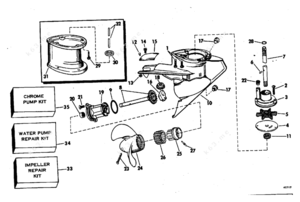 1978 hamilton jet drive parts diagram