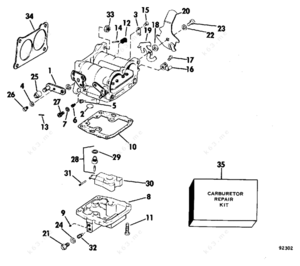 1979 115 johnson outboard carb adjustment