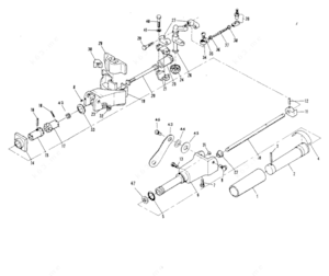 1979 chrysler boat steering parts fbj9003