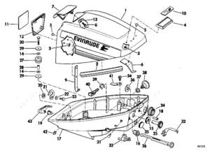 1979 evinrude 15 hp parts diagram