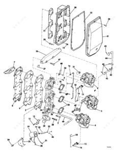 1979 johnson outboard water intake screens