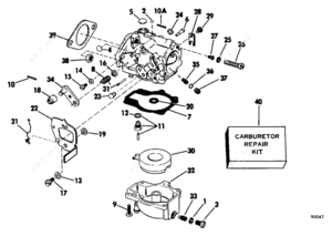 1979 kdm 100 original carb parts diagram chart pdf