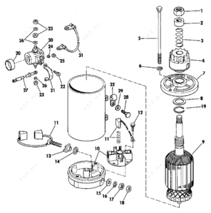 1980 evinrude electric system
