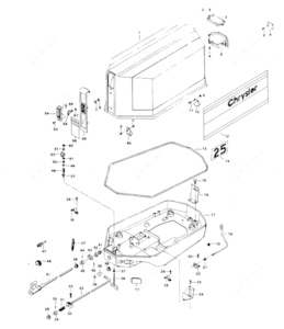 1981 kz550 engine screws parts diagram
