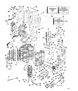 1982 omc evinrude parts catalog diagram