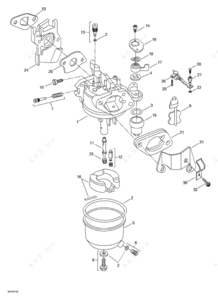 1982 ski doo citation carburetor diagram