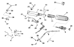 1983 johnson 15 hp shift rod diagram