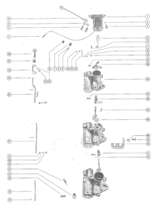 1983 mercury 25 hp outboard carb linkage choke images