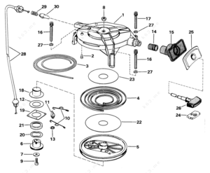1985 fxr starter parts diagram