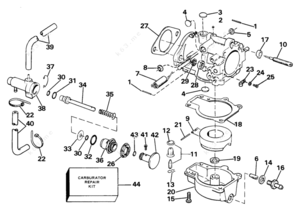 1985 merc carb schematic images