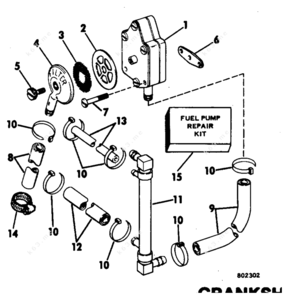 1987 johnson 140 hp outboard fuel pump schematic