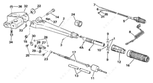 1987 ski doo parts diagram