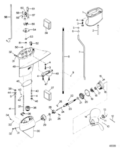 1988 5873 sea doo jet ski water line diagram