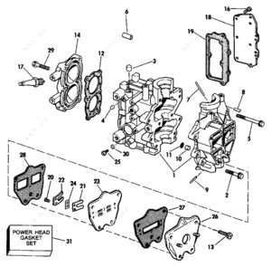 1988 evinrude 110 schematic