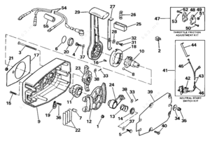 1988 evinrude control box diagram