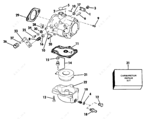 1988 goldwing carb diagram