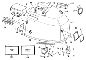 1988 johnson 110hp outboard parts diagram