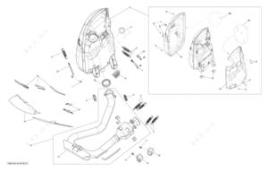 1988 ski centurion exhaust systems diagram