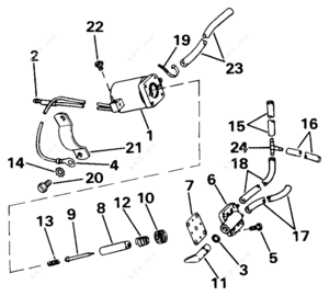 1989 johnson outboard primer solenoid operation