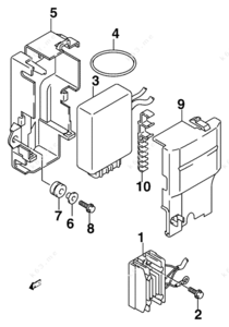 1989 johnson rectifier diagram