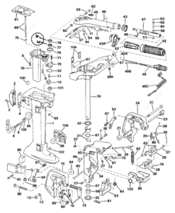 1989 johnson tracker outboard engine diagram