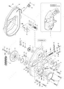 1989super jag chain case diagram