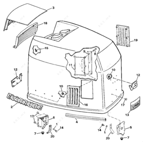 1990 johnson 225 coolant diagram
