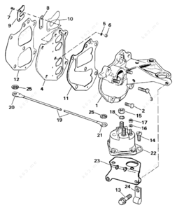 1990 johnson 90 vacuum line system