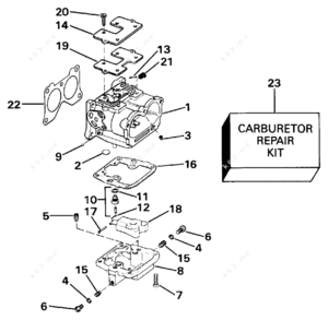 1990 johnson j120lasb parts diagram