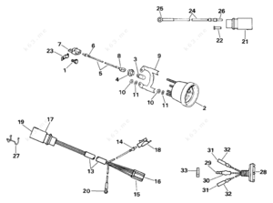 1990 johnson outboard power trim wiring