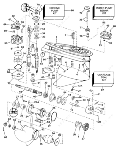 1990 outboards omc 150 blueprint