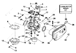 1990 pontiac sunbird convertible carburetor parts layout diagram